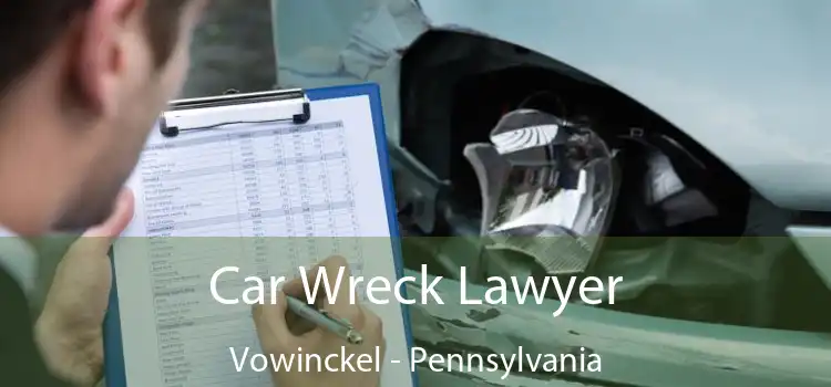 Car Wreck Lawyer Vowinckel - Pennsylvania