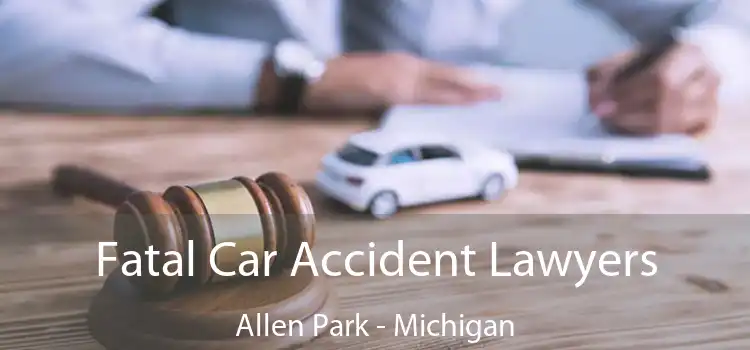 Fatal Car Accident Lawyers Allen Park - Michigan
