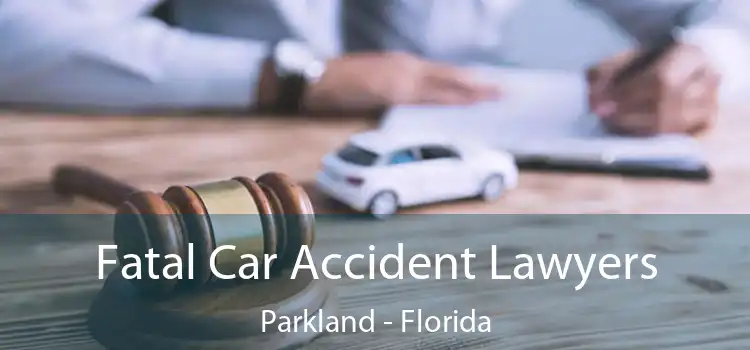 Fatal Car Accident Lawyers Parkland - Florida