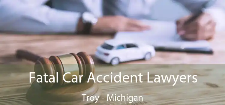 Fatal Car Accident Lawyers Troy - Michigan