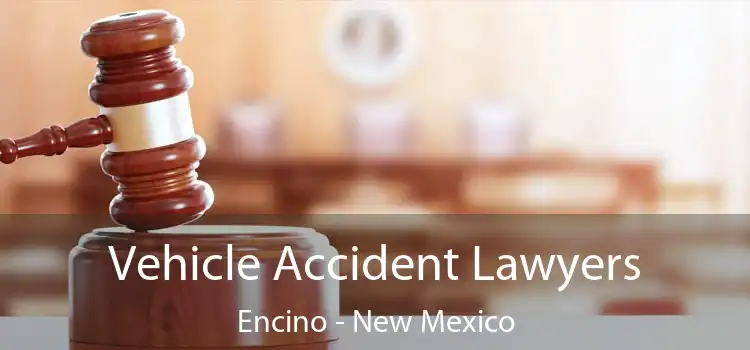 Vehicle Accident Lawyers Encino - New Mexico